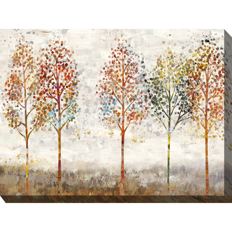 Red Barrel Studio® Alphonso Young Forest Outdoor Wall Decor Wayfair